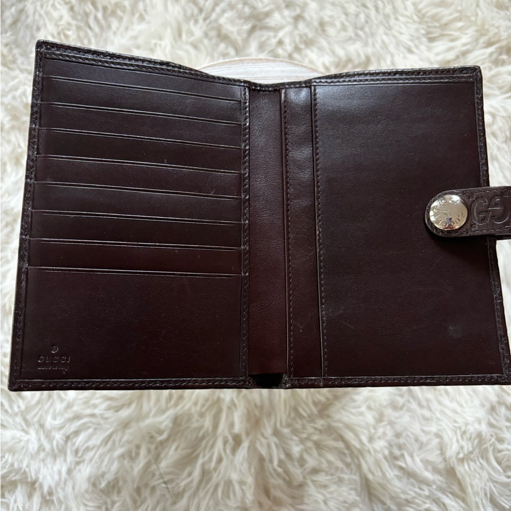 Gucci Brown Guccissima Leather Medium Horsebit Pelham Bag and wallet - Picture 15 of 16